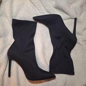 ASOS Black Heeled Boots